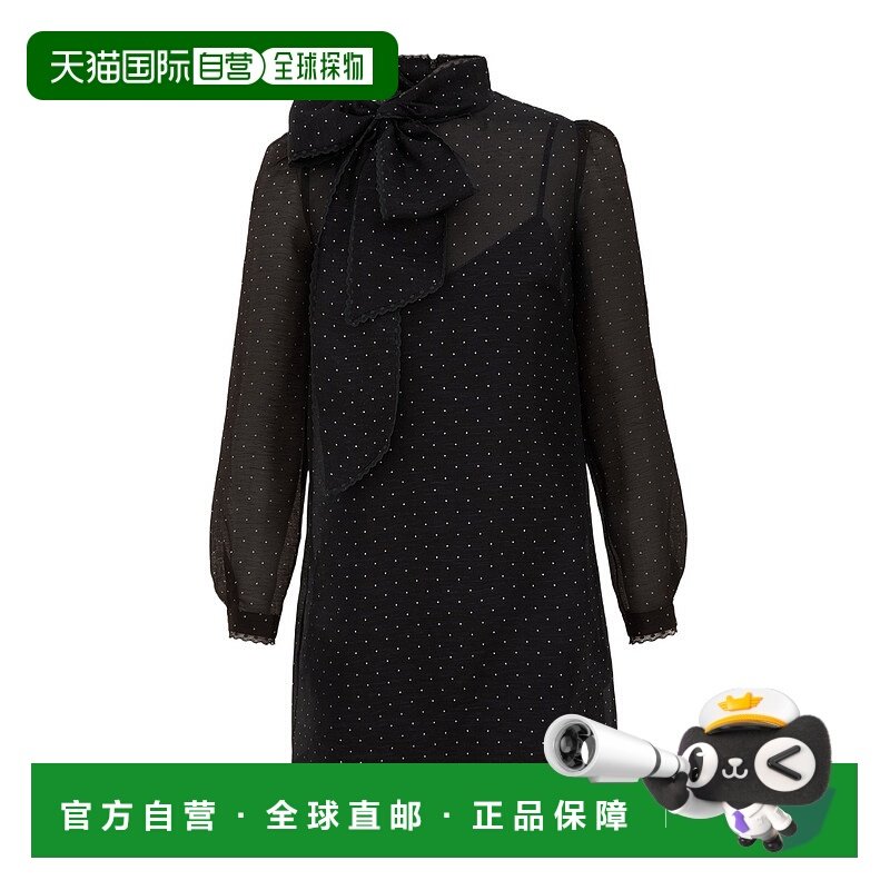 1h可退 香港直邮Zimmermann 梦幻蝴蝶结迷你连衣裙 5414DF253BDT