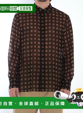 1h可退 香港直邮Saint Laurent 圣罗兰 男士 长袖衬衫 822643Y1L2