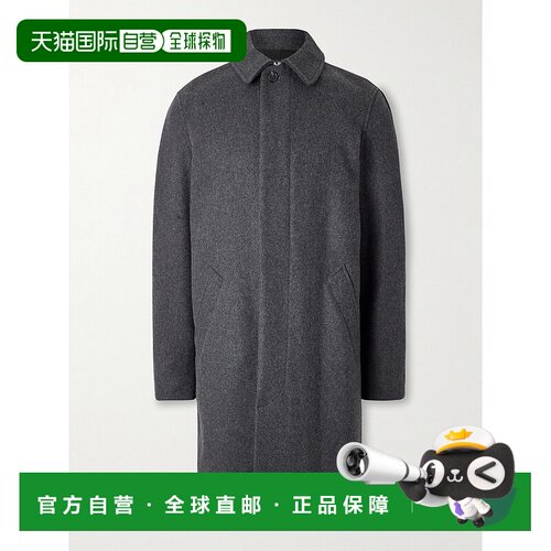 香港直邮1h可退 A.P.C. 男士 长袖大衣 WOZAAH01299 grey灰色 舒