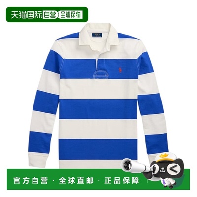 香港直邮Polo Ralph Lauren 长袖条纹Polo衫 710900566