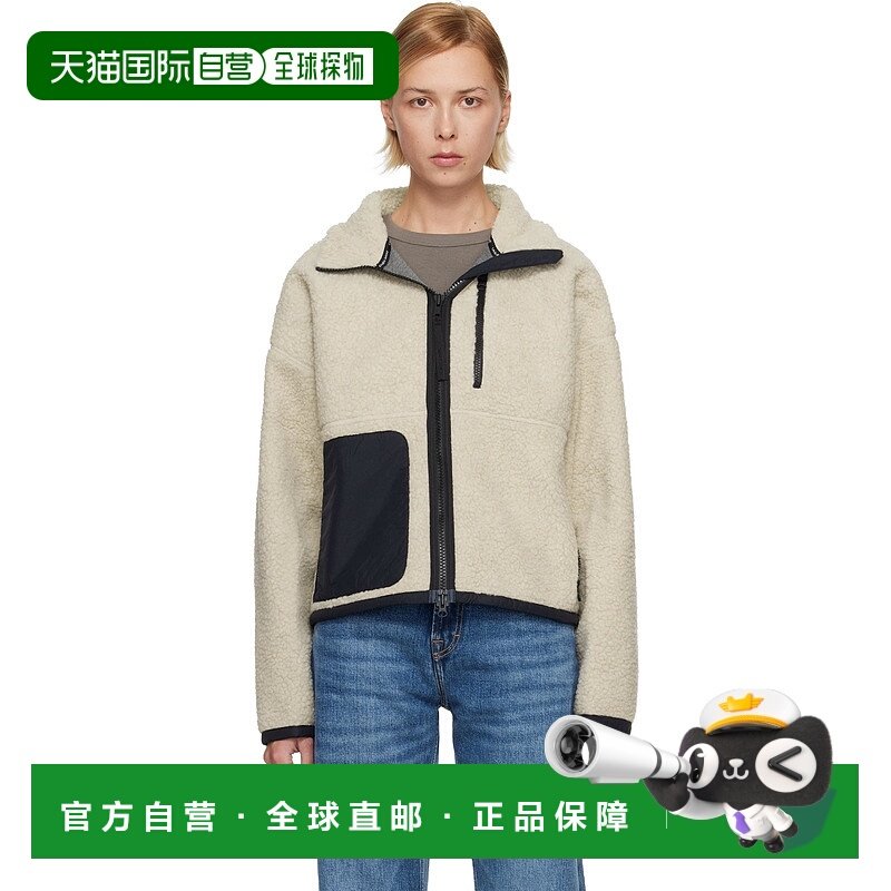 香港直邮Canada Goose 加拿大鹅 女士 驼色 Simcoe Zip Up Fleece