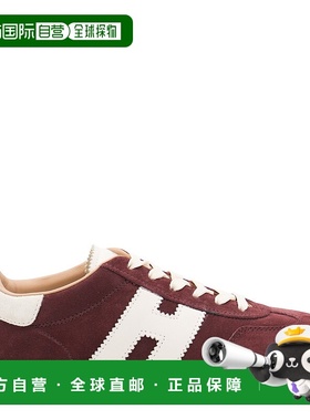 1h可退 香港直邮Hogan 女士 COOL 绒面革训练鞋 HXW6470FB60UHK