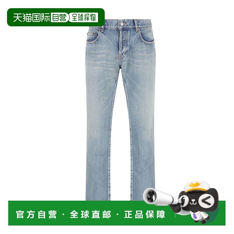 香港直邮Saint Laurent 圣罗兰 男士 標誌貼片低腰牛仔褲 842995Y,男装,牛仔裤,淘宝优惠券,粉丝福利购,淘宝优惠卷