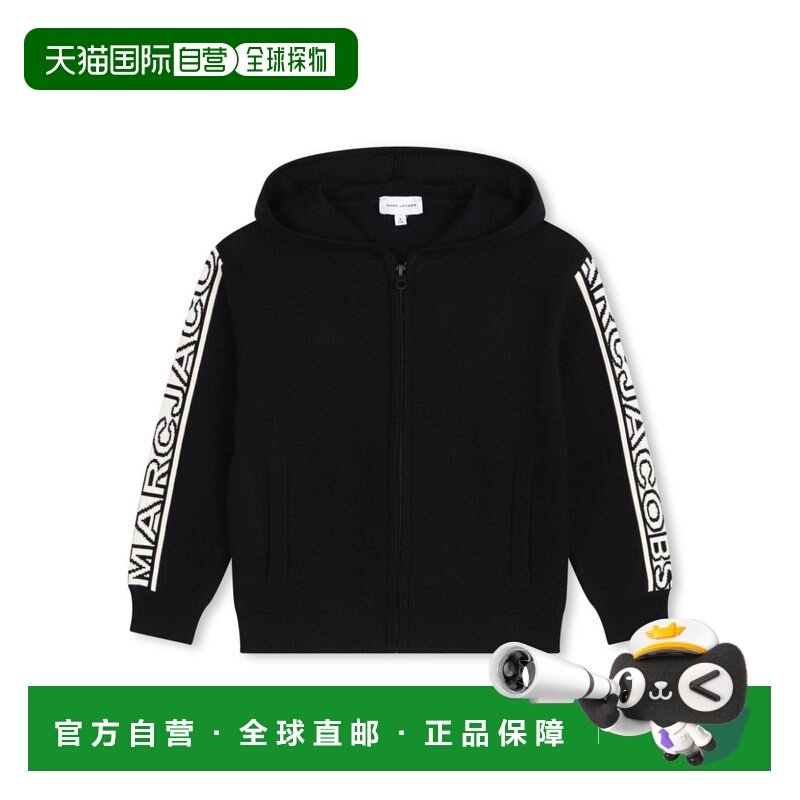 1h可退 香港直邮Marc Jacobs 马克 雅可布 男童 黑色毛线衫童装 W,童装/婴儿装/亲子装,普通外套,淘宝优惠券,粉丝福利购,淘宝优惠卷