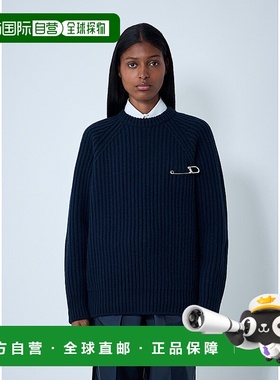 香港直邮Prada 普拉达 女士 羊毛羊绒针织衫 P24S2P172E长袖毛衣