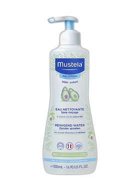 Mustela/妙思乐幼婴儿童无皂基免洗洁肤露500ml/瓶正品