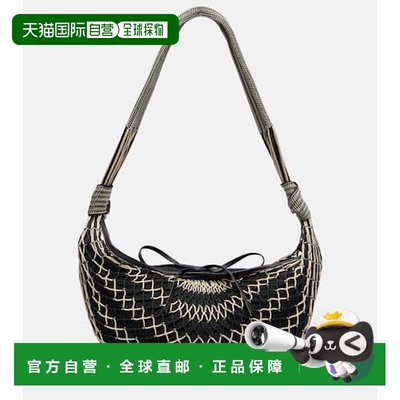 香港直邮Lemaire 女士 X Filt 牛角包形斜挎包手提包女包肩包网纱