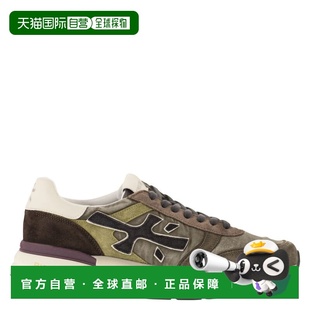 香港直邮premiata 侧边徽标运动鞋 男士 7717 MICK77 MICK 1h可退