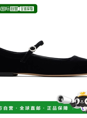 香港直邮aeyde 女士 黑色 Uma Velvet 玛丽珍鞋 A11FLRAZS08FL223