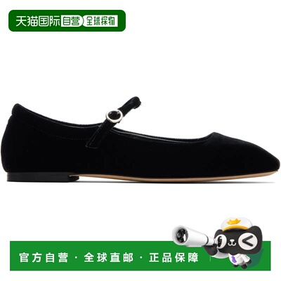 香港直邮aeyde 女士 黑色 Uma Velvet 玛丽珍鞋 A11FLRAZS08FL223
