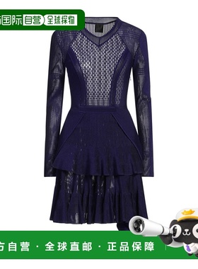 1h可退 香港直邮Givenchy 纪梵希 女士 高雅连衣裙 purple紫色 舒