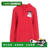 red红色 1h可退 舒适 女士 连帽卫衣 香港直邮Moschino 莫斯奇诺