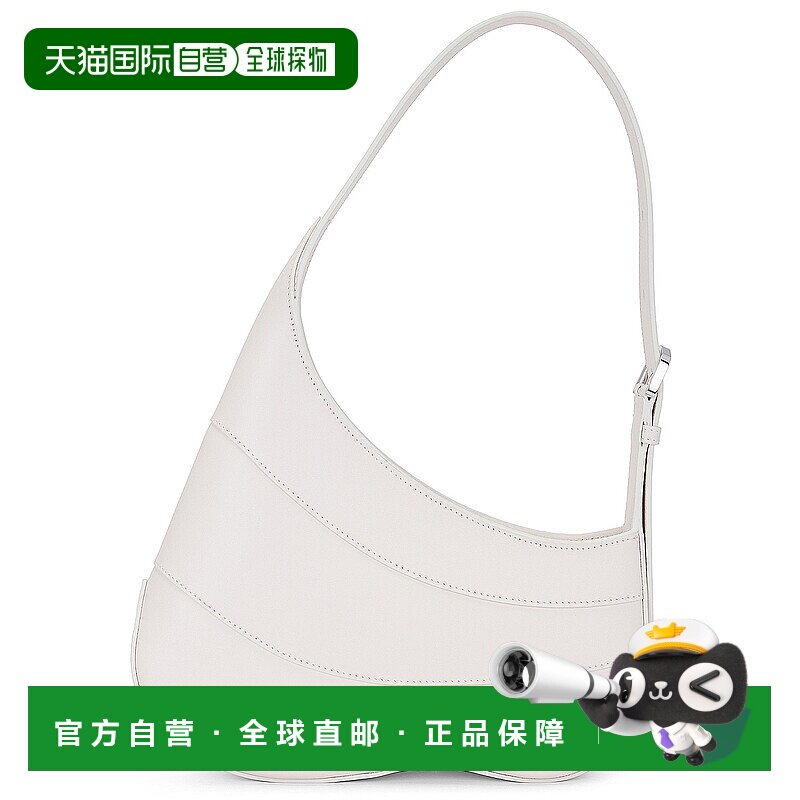 1h可退 香港直邮Alaia 女士 Djinn 拉链式水饺包(Ivoire) 1S06027