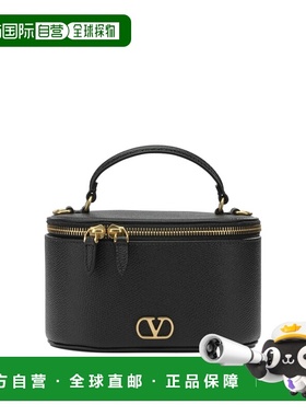 1h可退 香港直邮valentino 华伦天奴 女士 黑色小牛皮手袋 8W2P0A