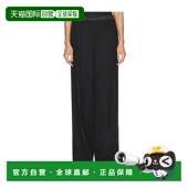 子 1h可退 V135322465 Pull 中腰缎面拼块裤 香港直邮VINCE 女士