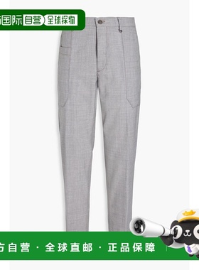 香港直邮Canali 康钠丽 男士 锥形羊毛长裤 PR0067791670R201