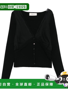 香港直邮Blumarine V领长袖针织衫 2M587A开衫