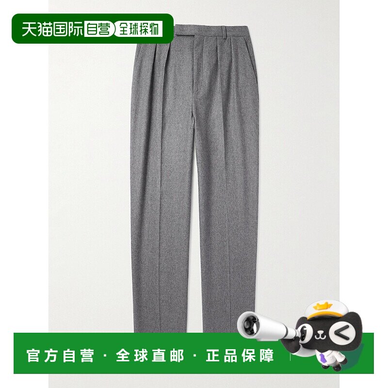 香港直邮Celine 思琳 男士 腰带环休闲裤 RP01Q561F直筒裤