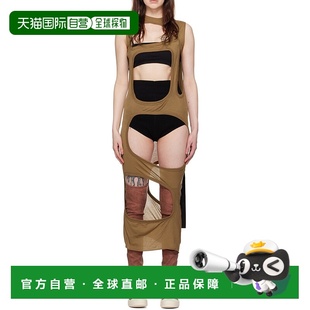 镂空平纹针织连衣裙 Drkshdw DS01D1509BH Owens 香港直邮Rick