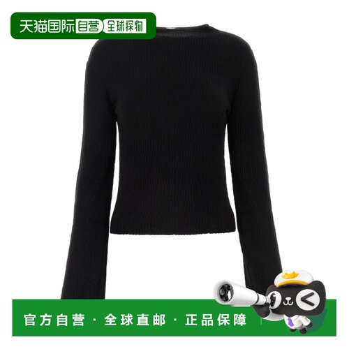 1h可退 香港直邮CHLOÉ 女士针织衫 C23UMP11610001 SS2023 黑色