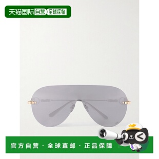 香港直邮DIOR 迪奥 女士 CD M2U 链条无框飞行员镀金太阳眼镜 CD4