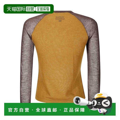 1h可退 香港直邮ACNE STUDIOS 女士T恤 A60588AO1 AW2025 花色 Ma