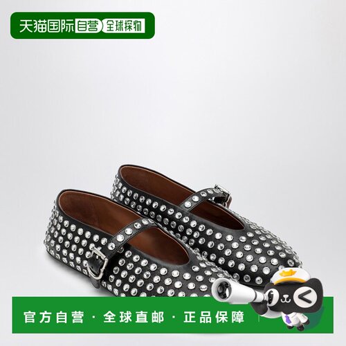 香港直邮ALAIA 女士芭蕾乐福鞋 AA3A029CK116LE99【付后1h可退】