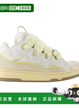 1h可退 香港直邮Lanvin 朗雯 女士 Curb 運動鞋 FUSKDK12BICOE25