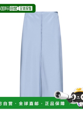 香港直邮Ami Paris 女士 Ami 蓝色半身裙 FSK447PL0037包臀裙