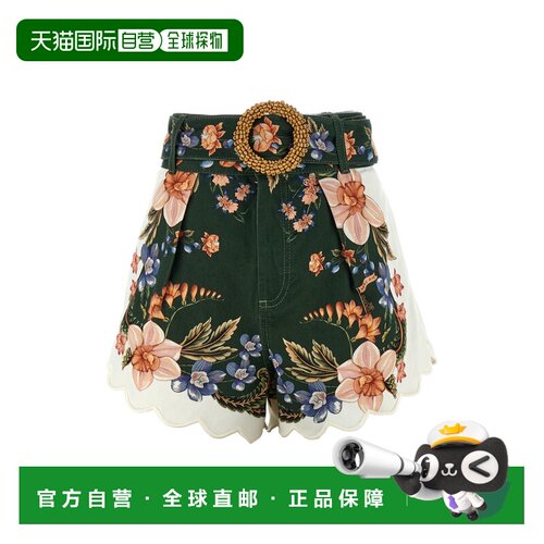 香港直邮FARM RIO 女士 'Green Berry Garden' 短裤 34852826012