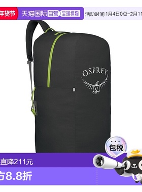 欧洲直邮Osprey小鹰 AirPorter Medium男女通用黑色尼龙中号单肩