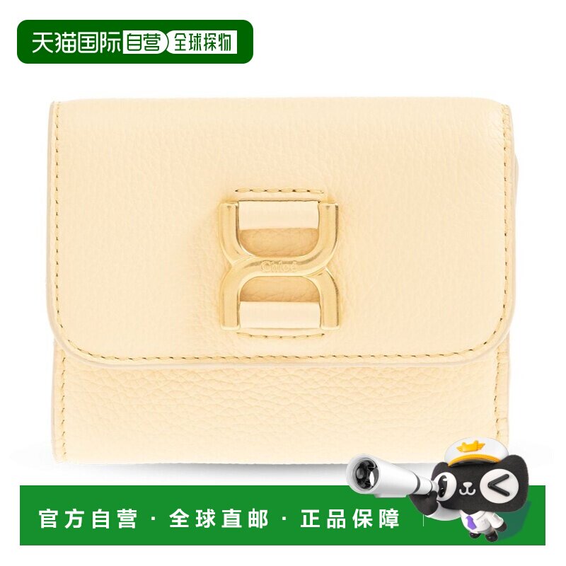 1h可退 香港直邮Chloe 蔻依 女士 標誌扣三折錢包 CHC23AP099I31