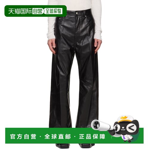 1h可退 香港直邮rick owens 瑞克 欧文斯 男士 黑色 Tower Geth