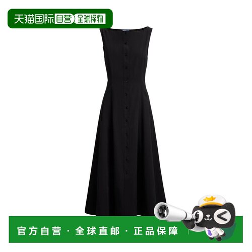 欧洲直邮Ralph Lauren Panelled Dress Black