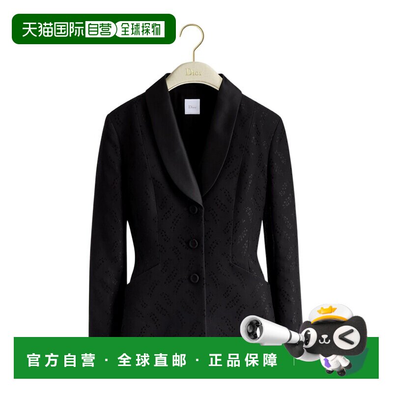 1h可退 香港直邮Dior 长袖休闲夹克 621V04A7990披肩