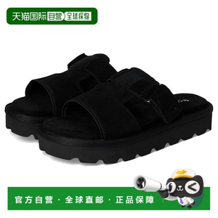 1h可退 香港直邮Ugg 女士 Tizz 凉拖拖鞋 black黑色 舒适时尚