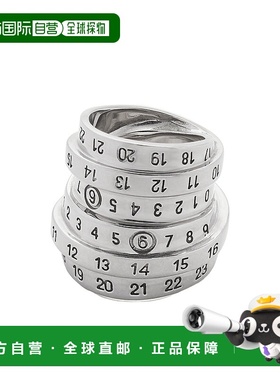 香港直邮Mm6 Maison Margiela Minimal Numeric戒指 SM6UQ0102P66