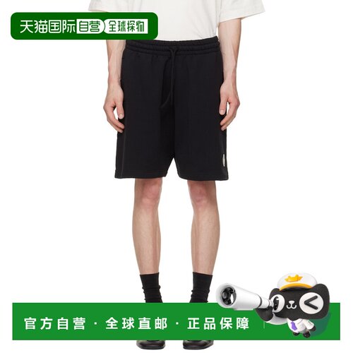 香港直邮Palm Angels 棕榈天使 男士 黑色 Tree Logo 短裤 PMCI01