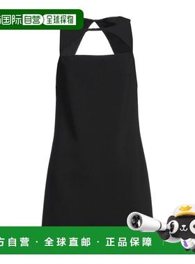 1h可退 香港直邮versace 范思哲 女士 高雅连衣裙 black黑色 舒适