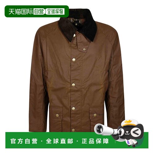 香港直邮Barbour 男士户外风衣 MWX0339BR31 SS2025 浅棕色 BARBO