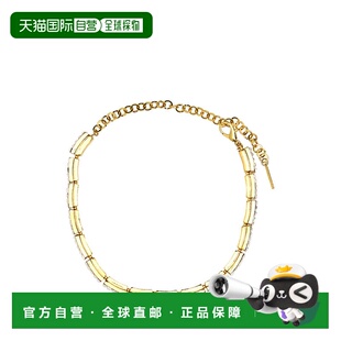 香港直邮ALESSANDRA RICH 亚历山德拉.瑞秋 女士 精饰金属短项链