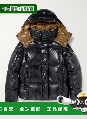 香港直邮1h可退 Moncler 盟可睐 男士 Parana Logo-Appliqued 绗