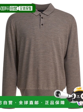 1h可退 香港直邮VINCE 男士 羊毛羊绒Polo衫 M07886512A016HSMGRE