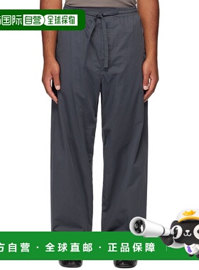 1h可退 香港直邮Lemaire 男士 灰色 Pyjama 长裤 PA1211LF1207