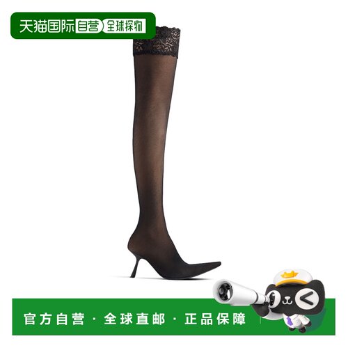 1h可退 Balenciaga Flex 90毫米过膝靴 764389W1340巴黎世家高跟