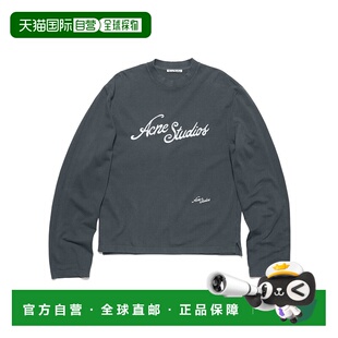 香港直邮Acne Studios 圆领长袖T恤 CL0339潮流穿搭时尚高级感