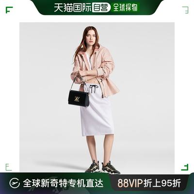 欧洲直邮LOUIS VUITTON(路易威登)女士连帽派克大衣，印有倒置的