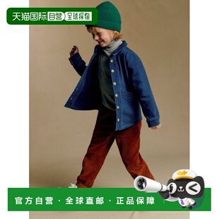 欧洲直邮Sezane 儿童靛青色棉质夹克