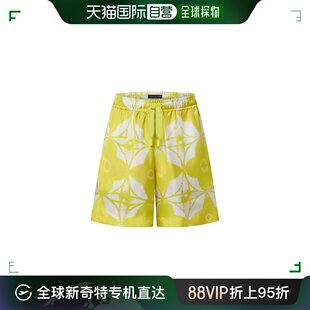 MONOGRAM 欧洲直邮路易威登 Vuitton Louis 绞染桑蚕丝短裤