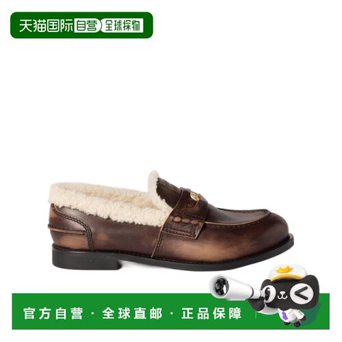 香港直邮MIU MIU 女士休闲鞋 5D530E3LNCF020F0192 SS2026乐福鞋